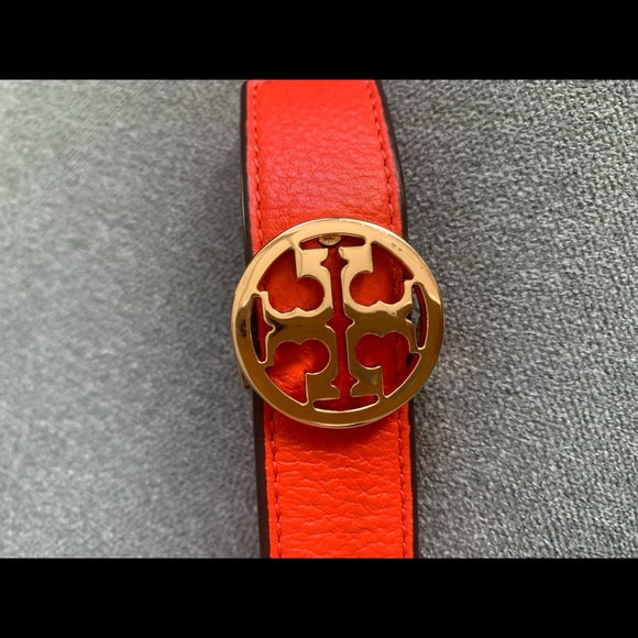 Tory Burch Miller 1-Inch Reversible Logo Belt | Nordstrom Tory Burch 1” Reversible Logo Belt